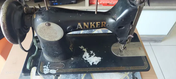 Máquina de costura ANKER antiga - Peça de decoração