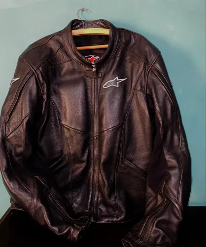 Jaqueta Alpinestars couro original