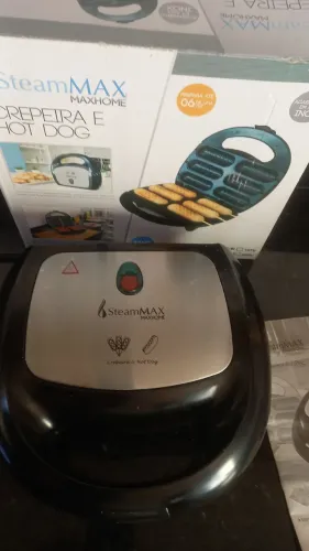 Crepeira e Hot Dog SteamMAX MAXHOME