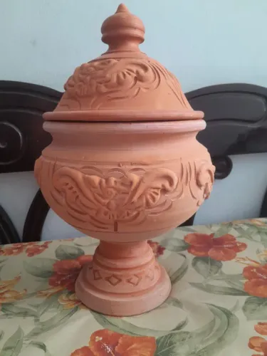 Compoteira de Cerâmica