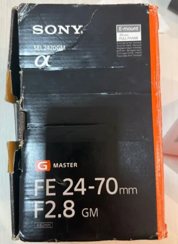 Lente Sony FE 24-70mm f/2.8 GM -