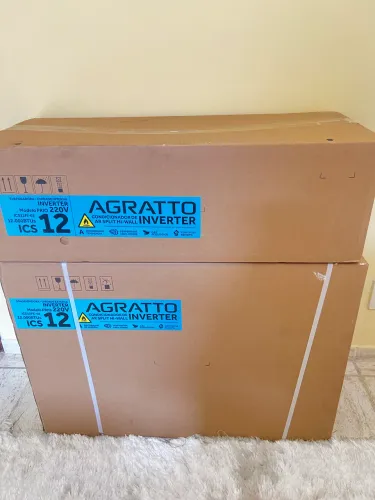 Ar condicionado agratto 12 mil btus novo na caixa