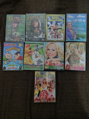 DVD's Infantis Nacionais - Leia a Descrição!