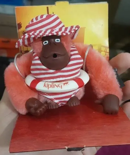 Chaveiro Kipling Colecionável Raro - Beach Fun Monkey Original