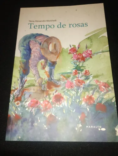 TEMPO DE ROSAS LIVRO SEMI NOVO
