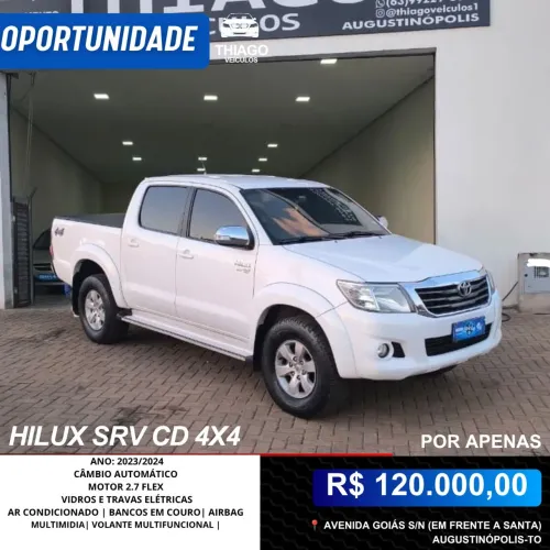 Toyota Hilux CD SRV 4X4 2.7 Flex 16V Aut. 2014
