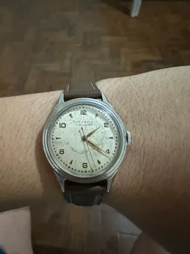 Relógio movado belmatic automático bumper