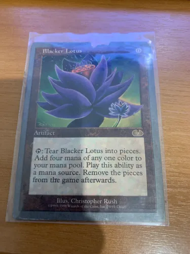 Magic the Gathering - Blacker Lotus - Damaged