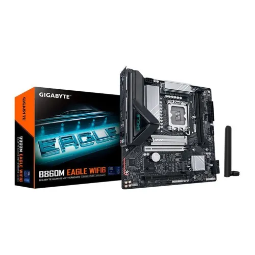 Placa Mãe Gigabyte B860M Eagle WIFI6, DDR5, LGA1851