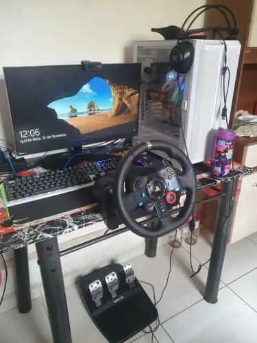 pc completo + g29 volante e pedal