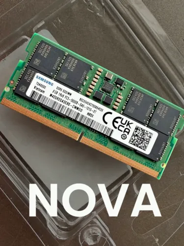 MEMÓRIA RAM Samsung 8GB DDR5 5600MHz PC5-44800 CL46 SODIMM 1Rx16 Single Rank 1.1V 262-Pin