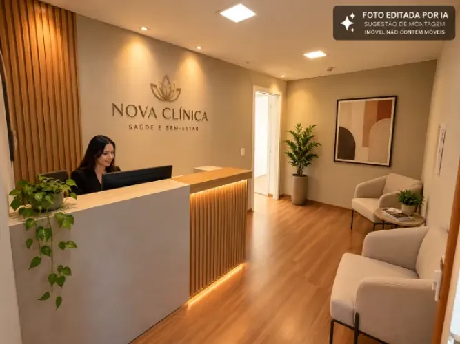 Sala Comercial 35m² com Divisórias | Praia da Costa | Ao Lado do Shopping | 1 Vaga