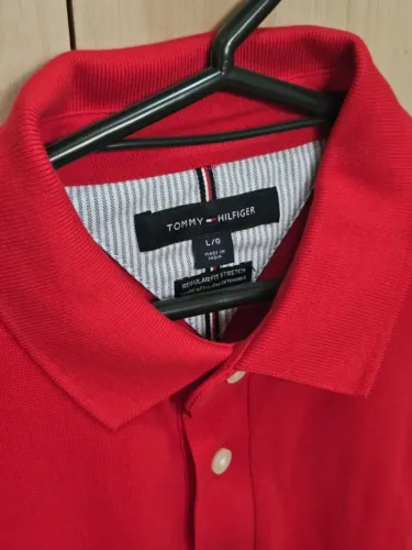 Camisa Polo Tommy Hilfiger G Vermelha (Nunca Usada)