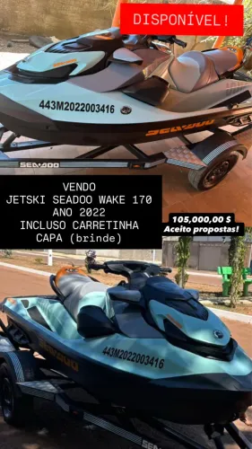 VENDO JETSKI SEADOO WAKE 170