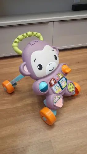 Andador Fisher-Price Mattel | Amigo Macaco, Brinquedo Bebê
