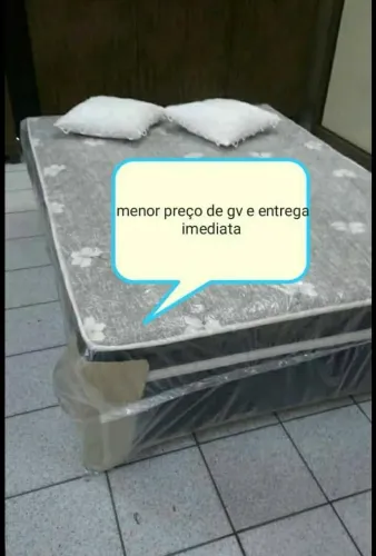 Cama box casal