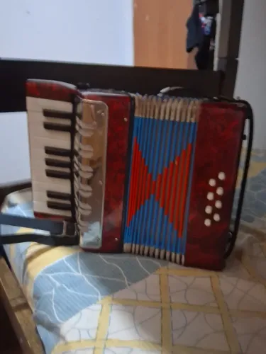 Vendo essa sanfona em perfeito estado