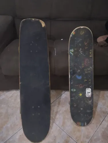 Skate Long e Skate comum