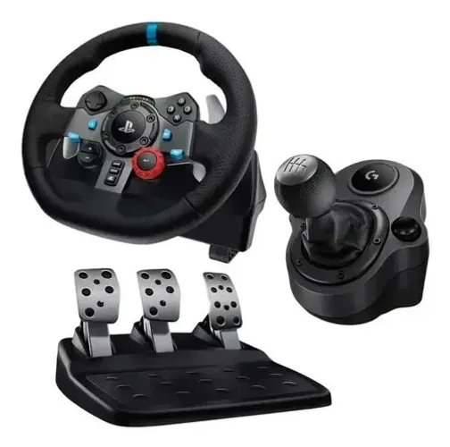 Kit Completo Logitech G29 - Volante + Pedais + Câmbio)