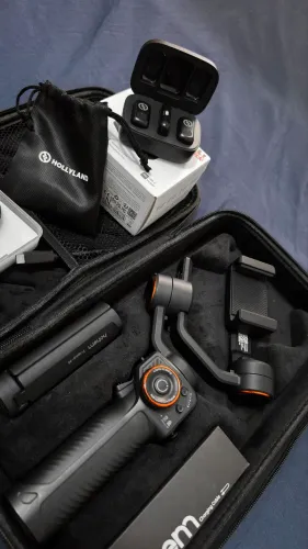 GIMBAL HOHEM ISTEADY M6 + LARK A1 HOLLYLAND