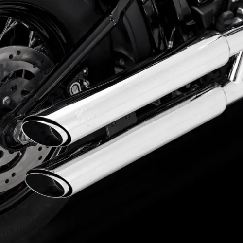 Vance And Hines Slip-ons/ponteira Twin Slash 3" Heritage Classic 18-up Deluxe 18-20 NOVO