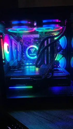 Pc gamer com RX9070 XT (aceito troca) Parcelo