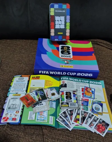Completo seu álbum de figurinhas da Copa 2026