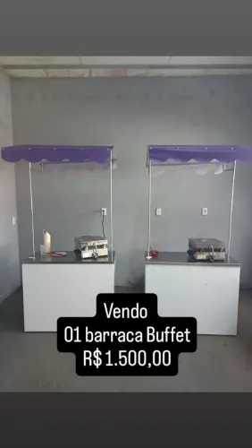 Vendo Barraca Buffet