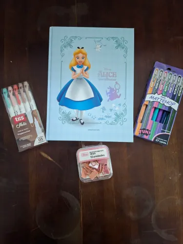 Kit completo Alice no paisxdas Maravilhas