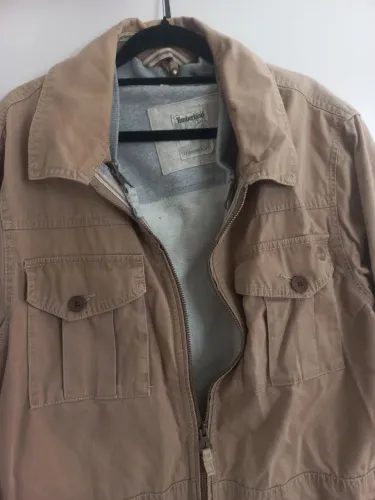 Jaqueta utilitária masculina timberland com colete moletom removível tamanho M
