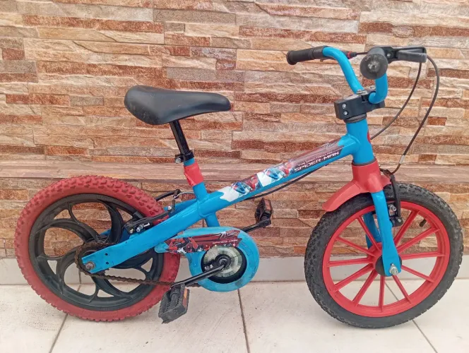 Bicicletas aro 16 menino homem aranha