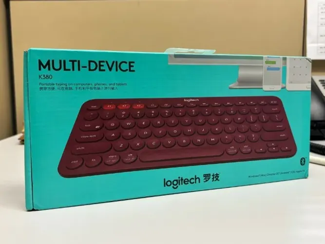Teclado Sem Fio Bluetooth Logitech p/ 3 Aparelhos * Computador * Notebook * Tablet