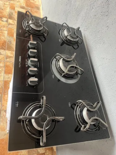 fogão cooktop 5 bocas