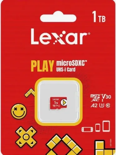 Cartão de memória Lexar PLAY 1tb micro sd