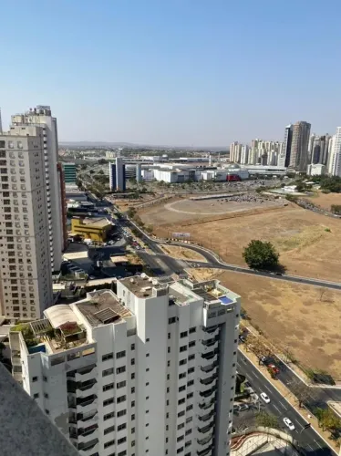 Flats no Brookfield towers 38m2 mobiliado Jardim Goiás Goiânia-go