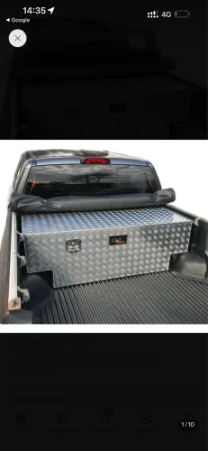 Caixa Box para caçamba ford ranger