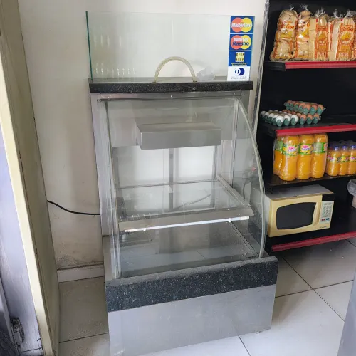 CAIXA VITRINE TODO EM INOX PERFEITO ESTADO EM CARUARU ZAP *58