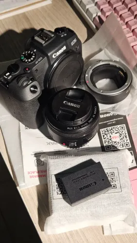 Kit Canon RP + Adaptador EF + 50mm 1.8 STM GARANTIA ATÉ ABRIL DE 2027