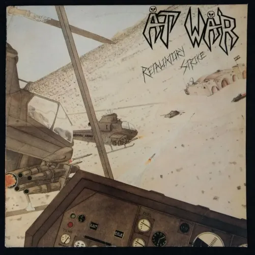 Lp At war - Retaliatory Strike 1988 Rock Brigade Nasc. Thrash Metal