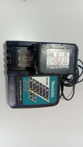 Kit Makita Original - Carregador Rápido DC18RC + Bateria 18V 5.0Ah BL1850B