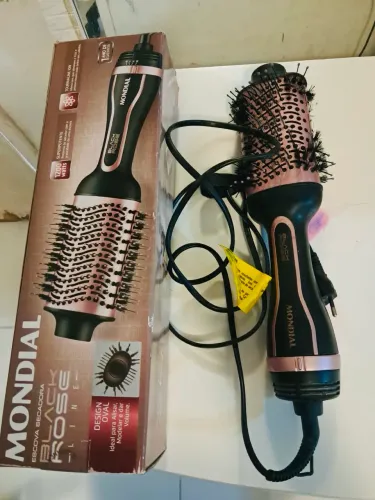 ESCOVA SECADORA MONDIAL BLACK ROSE