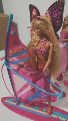 Barbie Merliah praia