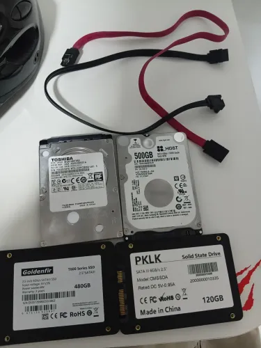 1 TB e meio de Armazenamento