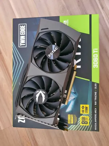 RTX 3060 12GB Zotac Dual Fan - Ótimo estado. Praticamente nova!