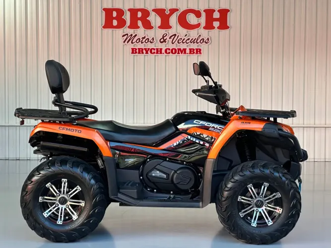 CFORCE 520 L (SEMI NOVO) 4X4+AUTOMATICO+GUINCHO LARANJA 2022/2022