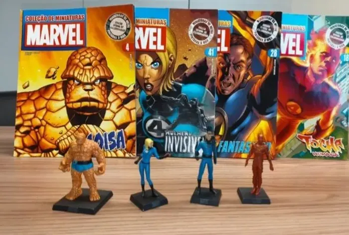 Marvel Quarteto Fantástico eaglemoss