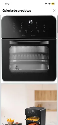 Air fryer nova nunca usada