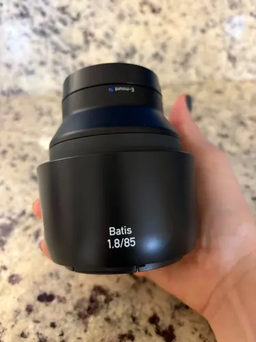 Lente Zeiss 85mm 1.8 e-mount para Sony