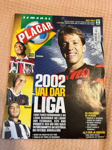 Revista Placar de janeiro de 2002 número 1213