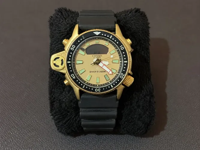 ? Relógio Citizen Aqualand Diver's 200M Quartz - Aceito Troca